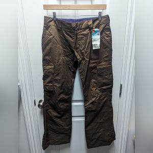 Burton Snowboard Dryride Pants Brown Size Medium RN 87380 CA 26902